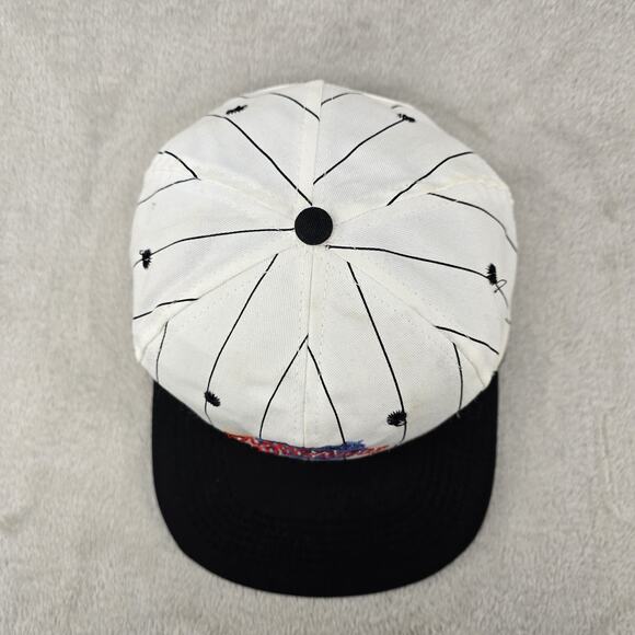 Vintage Planet Hollywood Pinstripe SnapBack Hat Cap Chicago Theme Park 90s - Picture 3 of 9